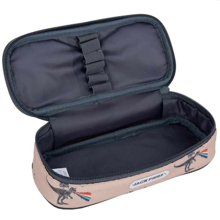 Jack Piers Pennenbox Dinosaur 20x9x6 Cm 2 Jack Piers Pennenbox Dinosaur 20x9x6 Cm - Afbeelding 2