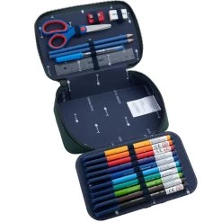 Jeune Premier Pennenbox Gevuld FC Jeune Prem. - 20x7x12.5 Cm - 2 Vakken -Kantoor Artikelen product 928399