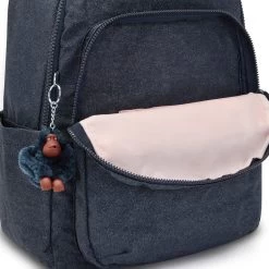 Kipling Rugzak Seoul 27 L True Blue Glitter - 35x20.5x44 Cm 11 Kipling Rugzak Seoul 27 L True Blue Glitter - 35x20.5x44 Cm -Kantoor Artikelen product 928591