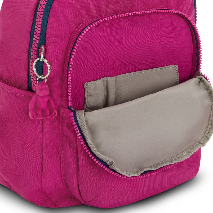 Kipling Rugzak Seoul S 14 L Pink Fuchsia 25.5x16x35 Cm 5 Kipling Rugzak Seoul S 14 L Pink Fuchsia 25.5x16x35 Cm - Afbeelding 5