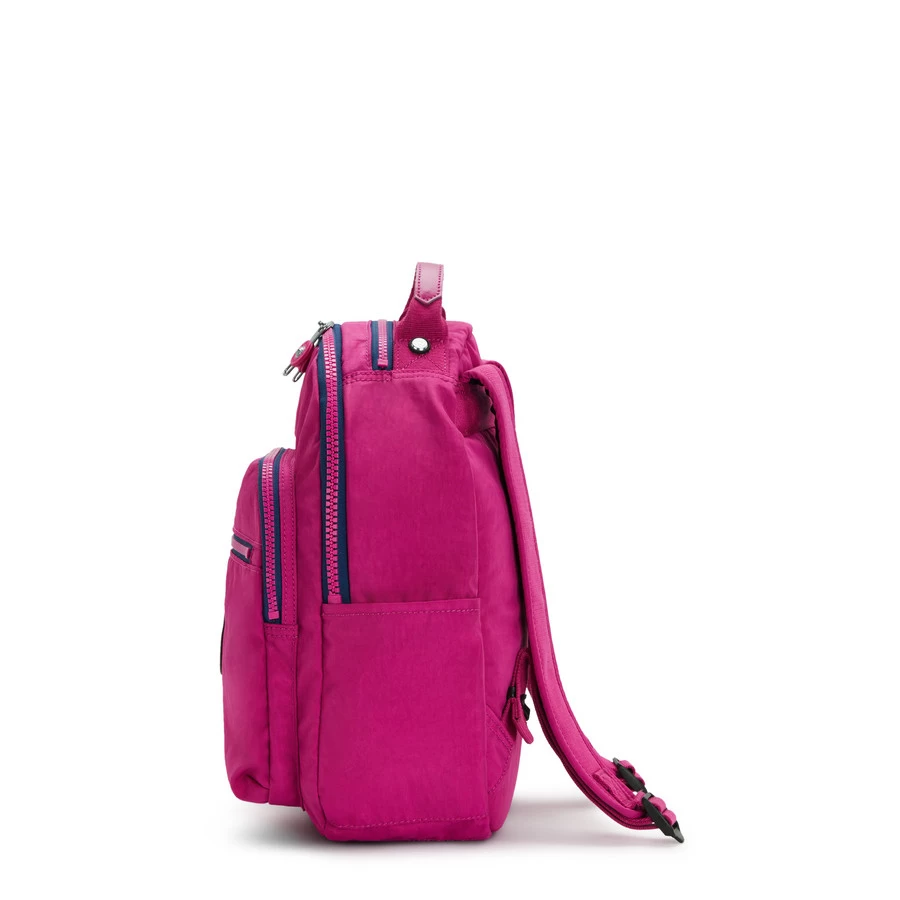 Kipling Rugzak Seoul S 14 L Pink Fuchsia 25.5x16x35 Cm 7 Kipling Rugzak Seoul S 14 L Pink Fuchsia 25.5x16x35 Cm - Afbeelding 7