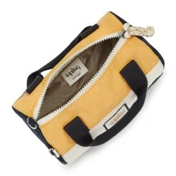 Kipling Handtas Quan 4 L 19x12x12 Cm Valley Yellow Block 8 Kipling Handtas Quan 4 L 19x12x12 Cm Valley Yellow Block -Kantoor Artikelen product 930934
