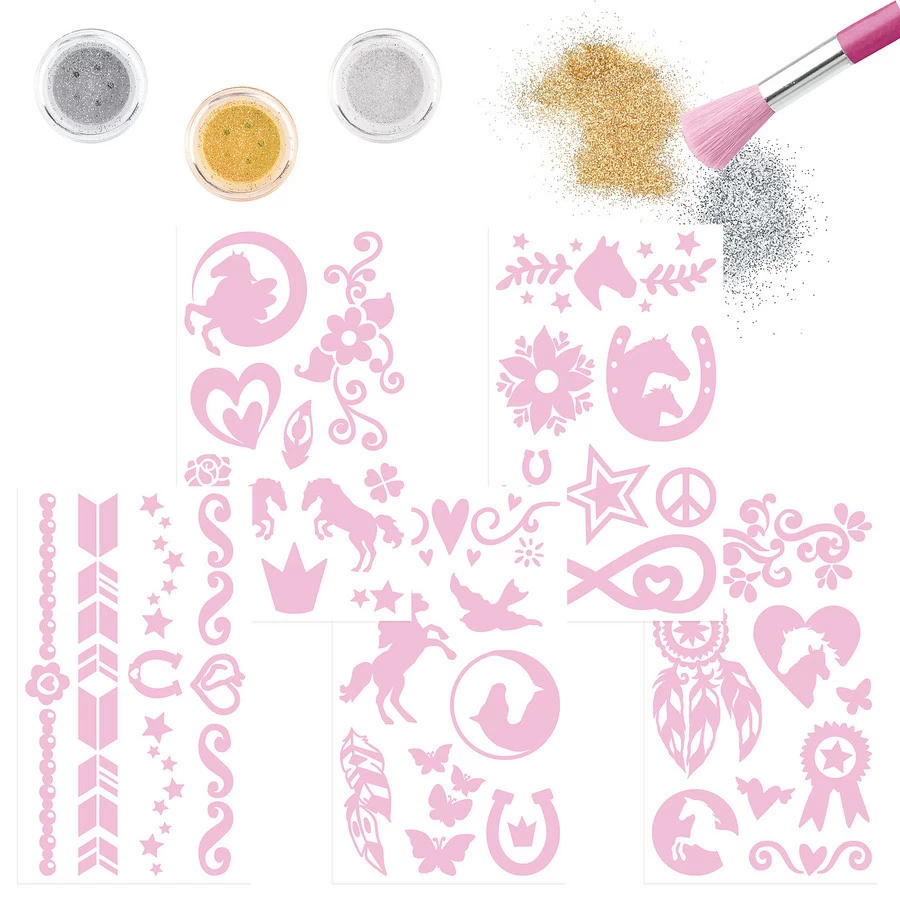 Miss Melody Tatoeage Set Glitter 7 Miss Melody Tatoeage Set Glitter - Afbeelding 7
