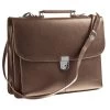 Cristo Business Tas Recycled Leather Bruin - 3 Compartimenten
