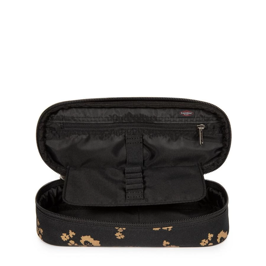 Eastpak Oval Pennenbox Flower Shine Black - 22x9x5 Cm 2 Eastpak Oval Pennenbox Flower Shine Black - 22x9x5 Cm - Afbeelding 2