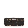 Eastpak Oval Pennenbox Flower Shine Black - 22x9x5 Cm