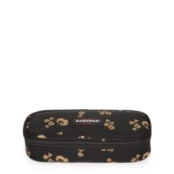 Eastpak Oval Pennenbox Flower Shine Black - 22x9x5 Cm