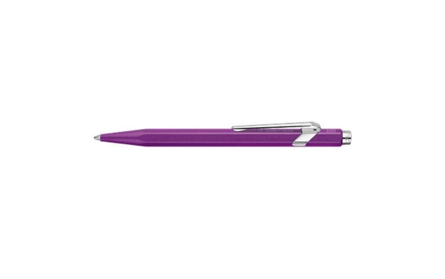 Caran D'Ache Balpen 849 Colormat-X Violet - Slimpack 2 Caran D'Ache Balpen 849 Colormat-X Violet - Slimpack - Afbeelding 2
