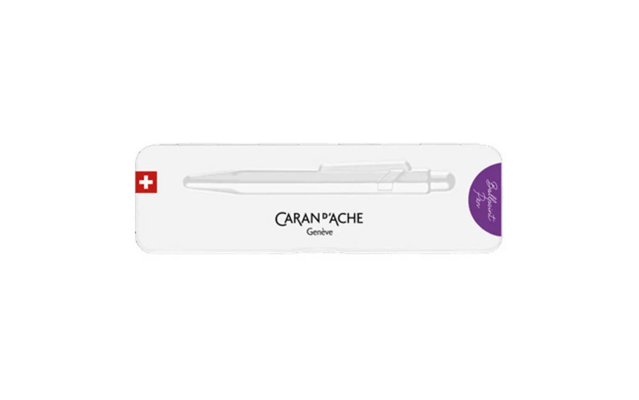 Caran D'Ache Balpen 849 Colormat-X Violet - Slimpack 3 Caran D'Ache Balpen 849 Colormat-X Violet - Slimpack - Afbeelding 3