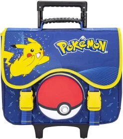 Pokemon Boekentas Trolley 2 Vakken 40x16x41 Cm -Kantoor Artikelen product 984148