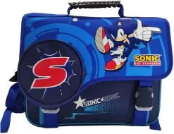 Sonic Boekentas 2 Vakken 40x16x41 Cm
