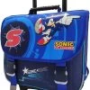 Sonic Boekentas Trolley 2 Vakken 40x16x41 Cm