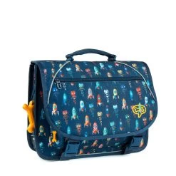 STONES And BONES Boekentas Lily 15 L Space Invaders - Indigo - 38x28x14 Cm -Kantoor Artikelen product 986874