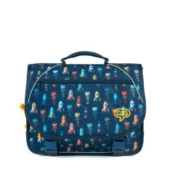 STONES And BONES Boekentas Lily 15 L Space Invaders - Indigo - 38x28x14 Cm