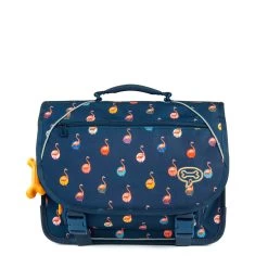 STONES And BONES Boekentas Lily 15 L Joyful Flamingos - Indigo - 38x28x14 Cm