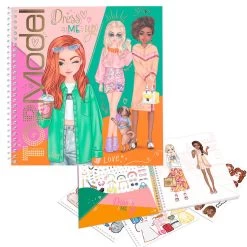 TOPModel Dress Me Up Stickerboek