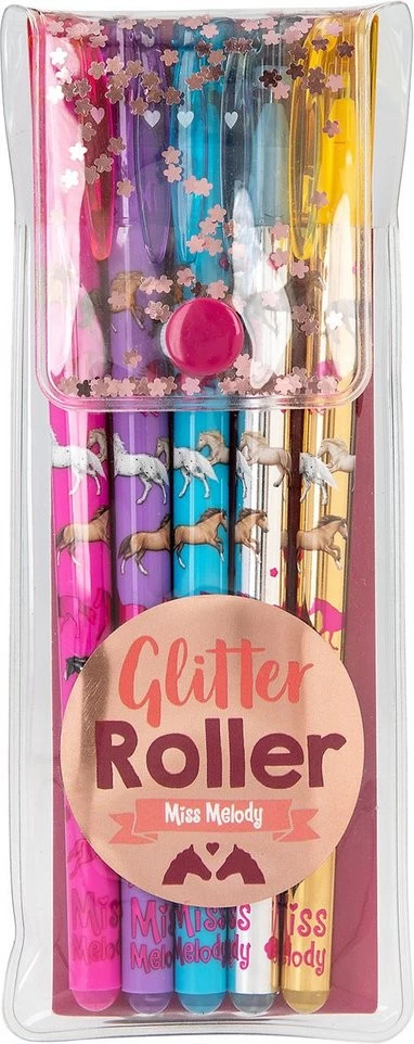 Miss Melody Glitter Gelpen 2 Miss Melody Glitter Gelpen - Afbeelding 2